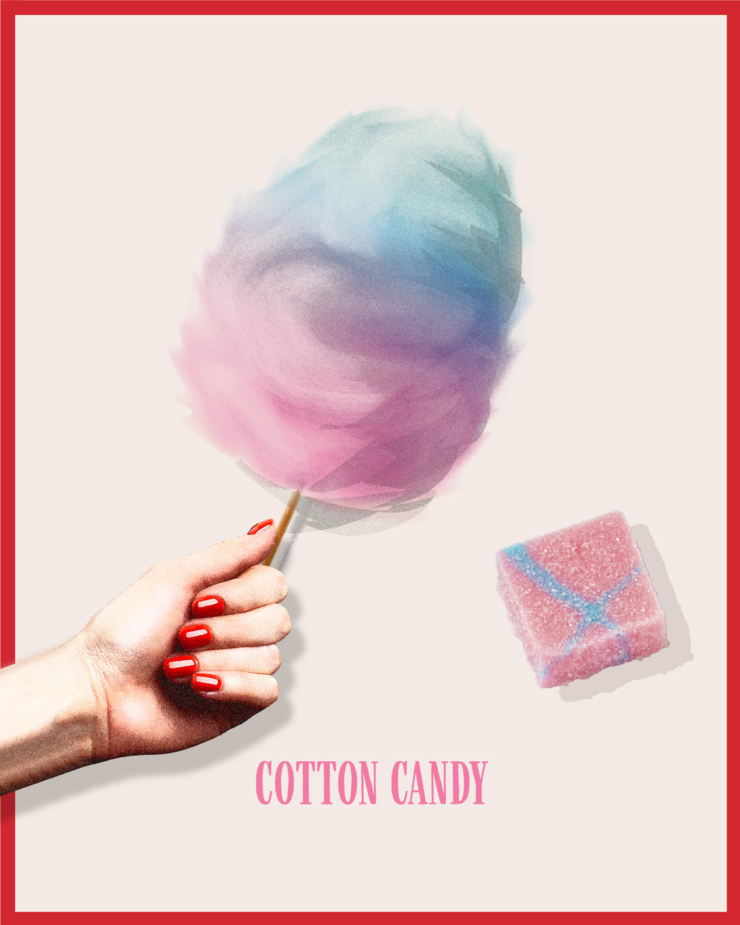 GLENN'S, Cotton Candy - THC Gummy - 1x10mg - Image 2