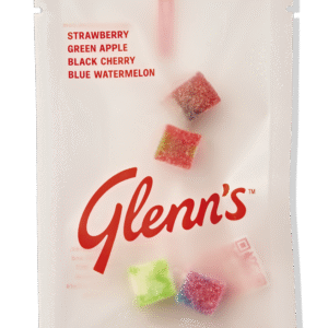 GLENN'S, Multipack Variety of Flavours - THC Gummies - 4x2.5mg (vet)