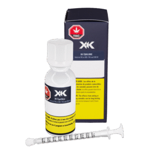 XK - Équilibre 750:750 - THC/CBD Oil - THC 24mg, CBD 24mg - 30ml