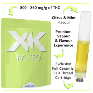 XK, MJTO - THC Vape - THC 86.69% - 1gr