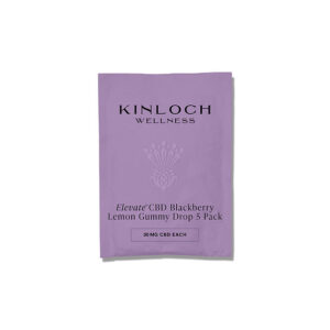 KINLOCH, Elevate CBD Blackberry Lemon - 30 Gummy Drop (30mg each) (vet)