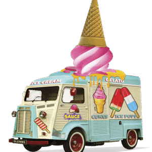 GLENN'S, Ice Cream - THC Gummies - 4x2.5mg