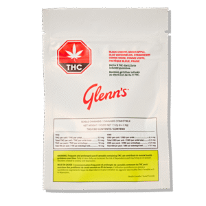 GLENN'S, Soda Pop, Various Flavors - THC Gummies - 4x2.5mg (vet)