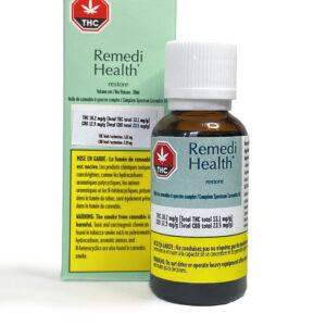 Remedi Health, Restore – CBD/THC, Full Entourage Therapeutic Oil Formula - 50-55mg/ml (vet)