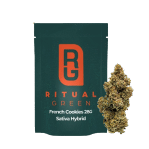 Ritual Green, French Cookies – Flower, Sativa – THC 30% | CBD 0.06% – (vet)